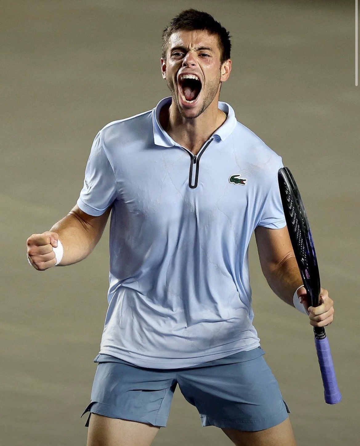 体育大赏 ATP250洛斯卡沃斯站，法国小将热亚 6-3 6-4 击败卫冕冠军沙