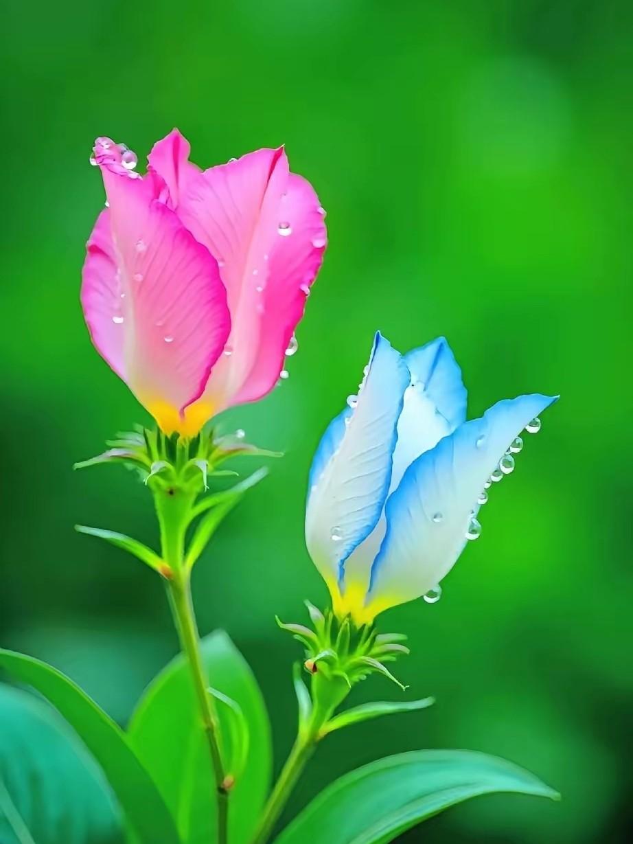 会花开富贵      天晴花正艳
朵朵花开艳无比     百花争艳好运来