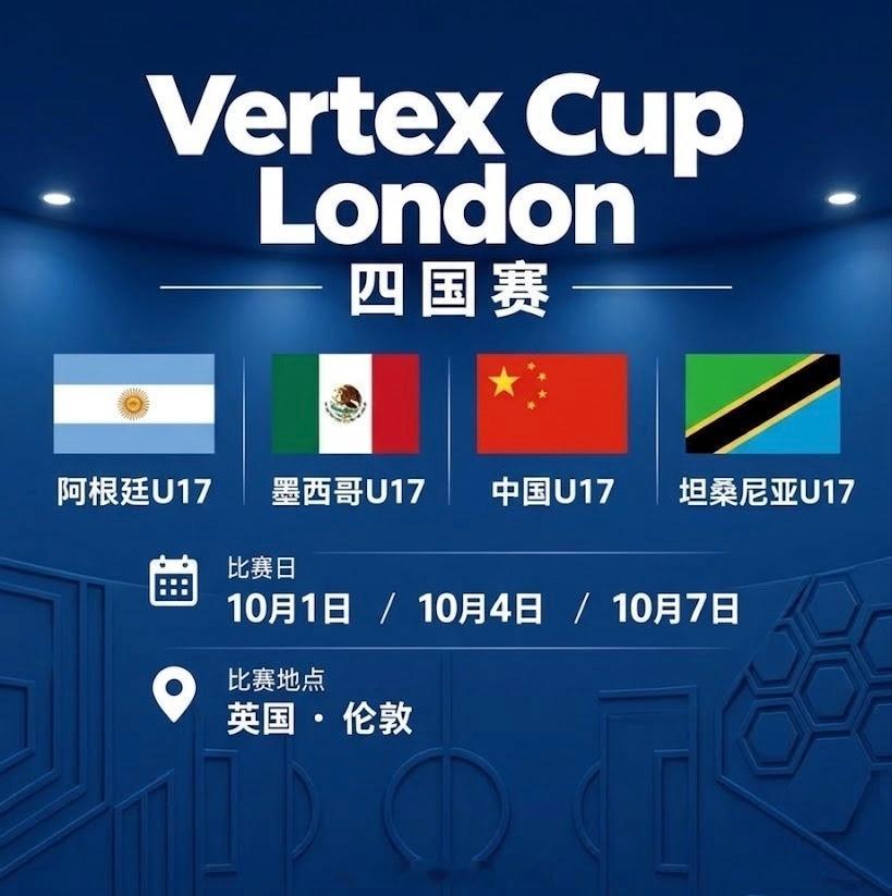 🏆赛事名称：Vertex Cup London时间：2026年9月26日—10