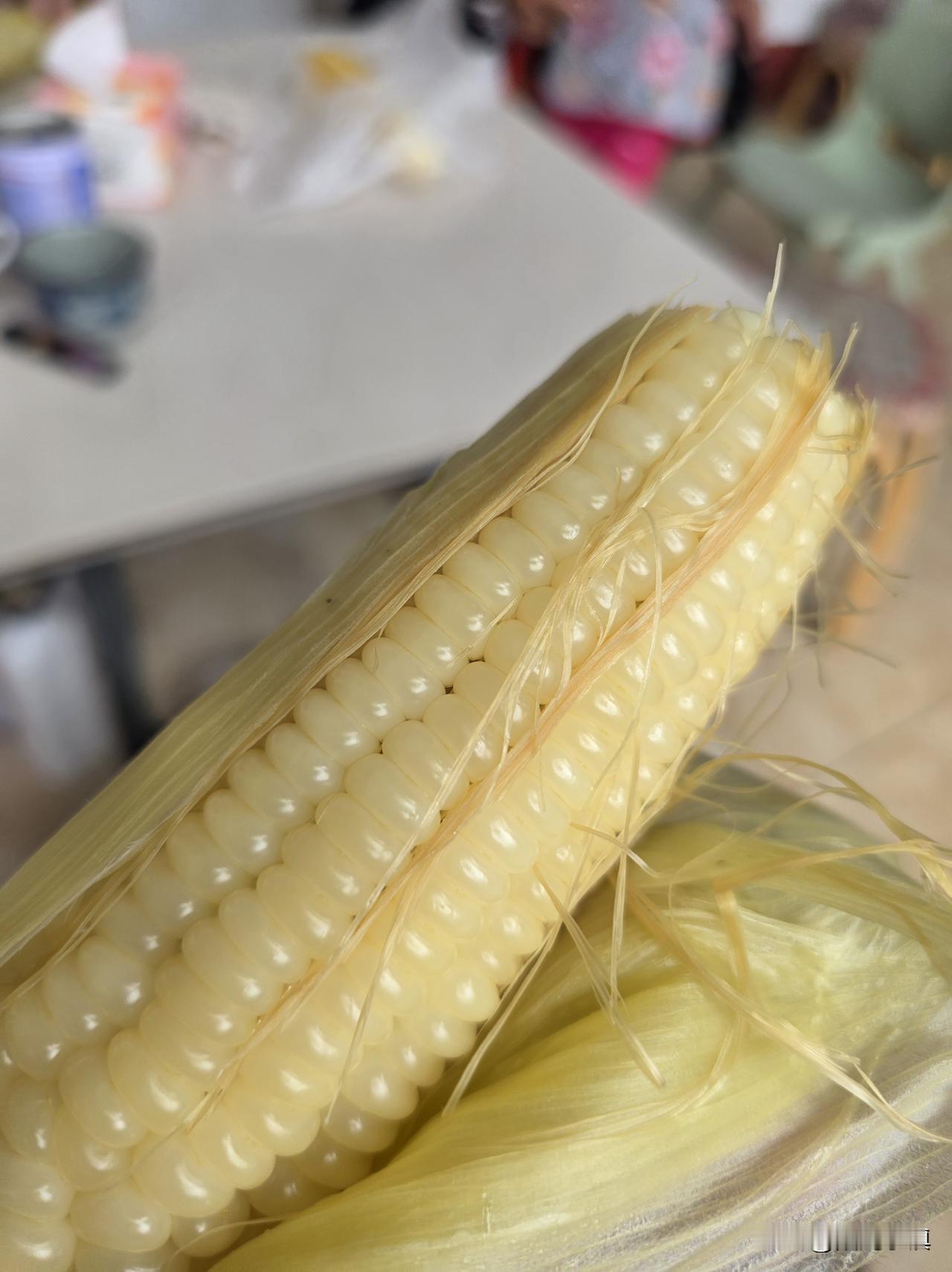 最近这一段，又有好吃的了……

玉米上市了，这是乡亲们春茬玉米，都是黏玉米，又叫