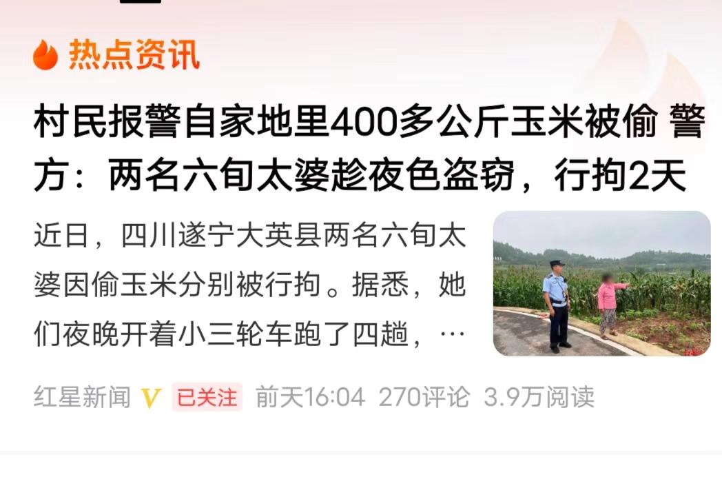 “狼狈为奸！”四川遂宁，2个六旬老太，骑三轮车相约外出游玩，回家途中，她们经过一