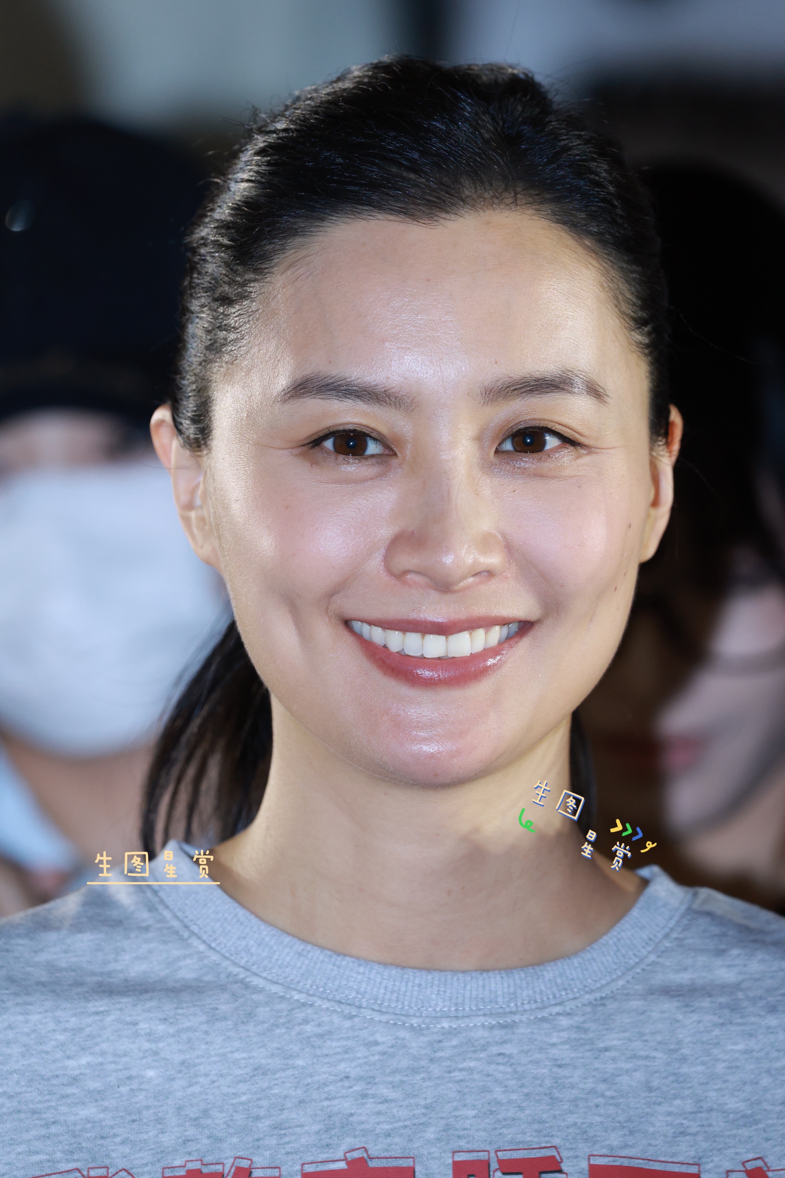 陈法拉电影赎梦路演怼脸拍，清爽气质的港星女神[打call][期待] ​​​