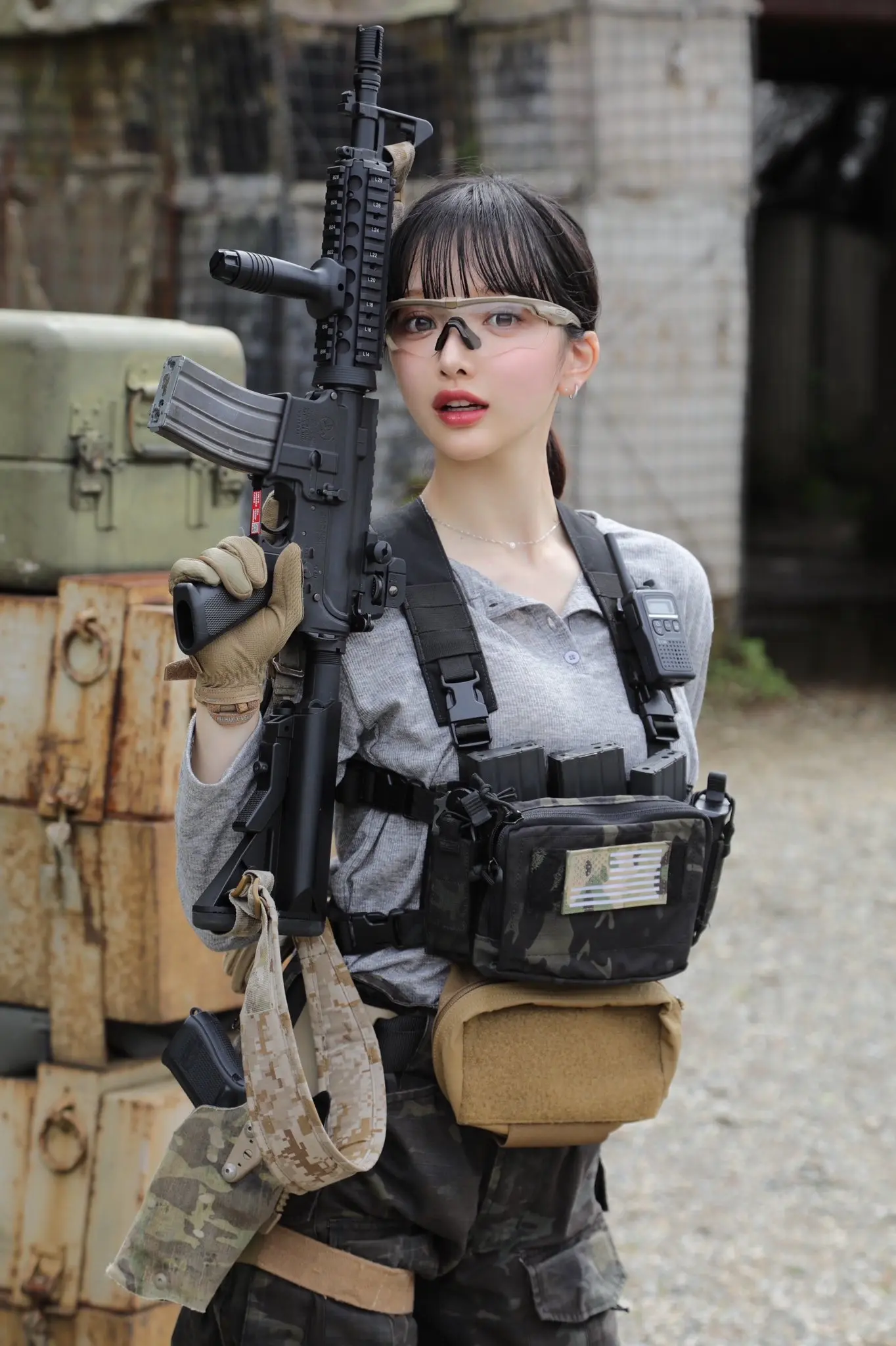 差不多一起去玩生存游戏吧？^..^ Ⳋ❤。平时不怎么发的笑脸照片ฅ^•...