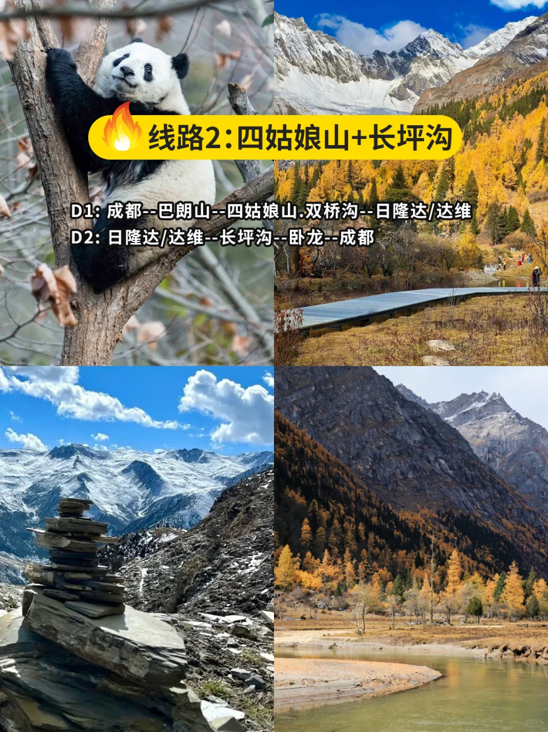 周末川西行!2天时间玩转川西!赚翻了‼️