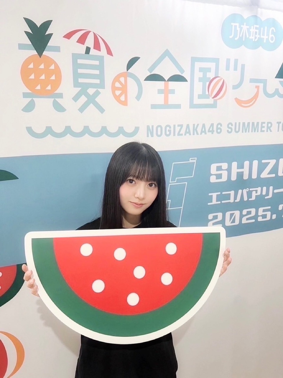 海邉朱莉「次は大阪やね〜大阪城ホールは幼い頃からよく行っていた思い出の会場です！