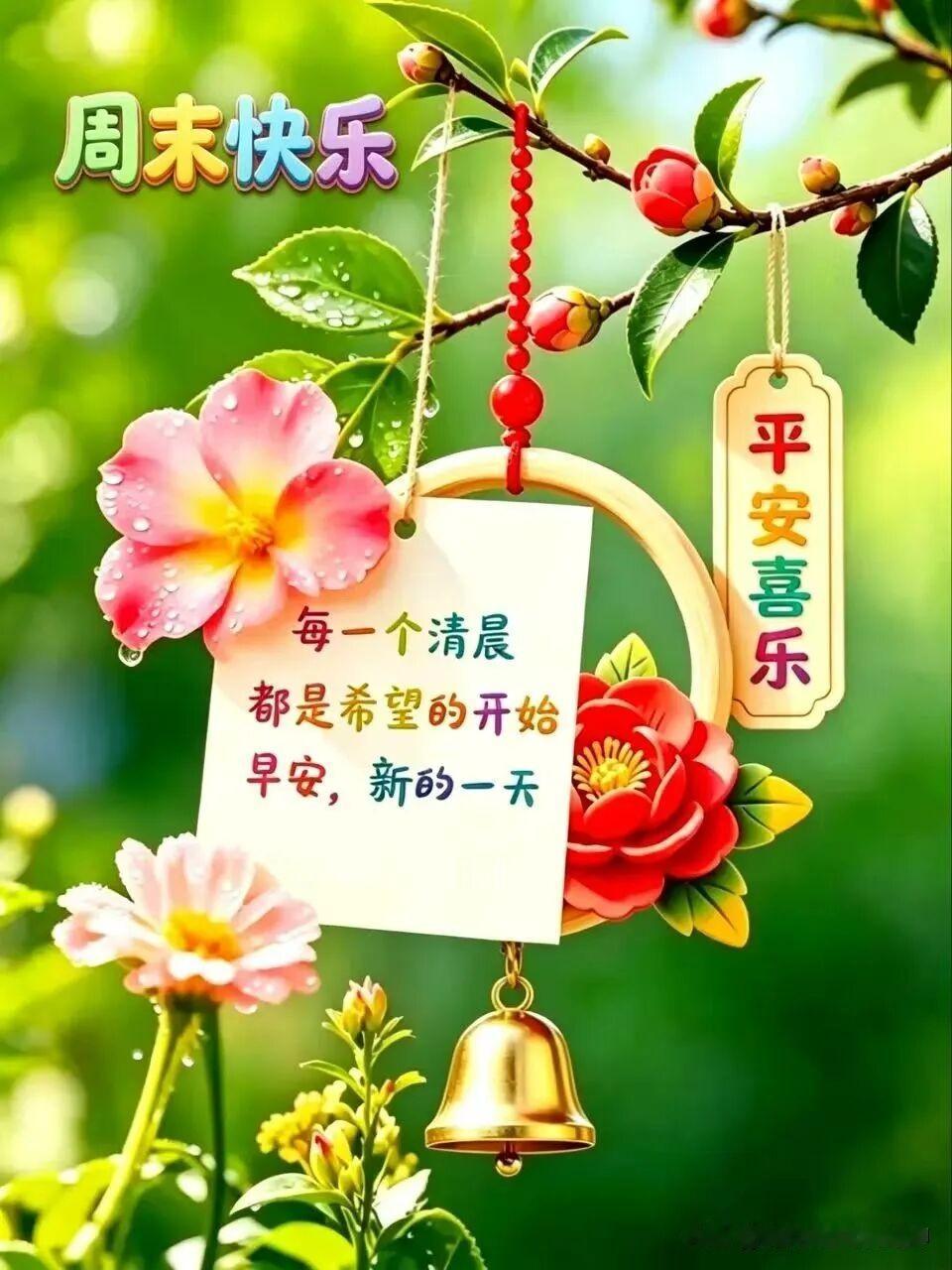 2026/07/19/（农历六月初六）星期日早安！“周末快乐，平安喜乐，每一个清