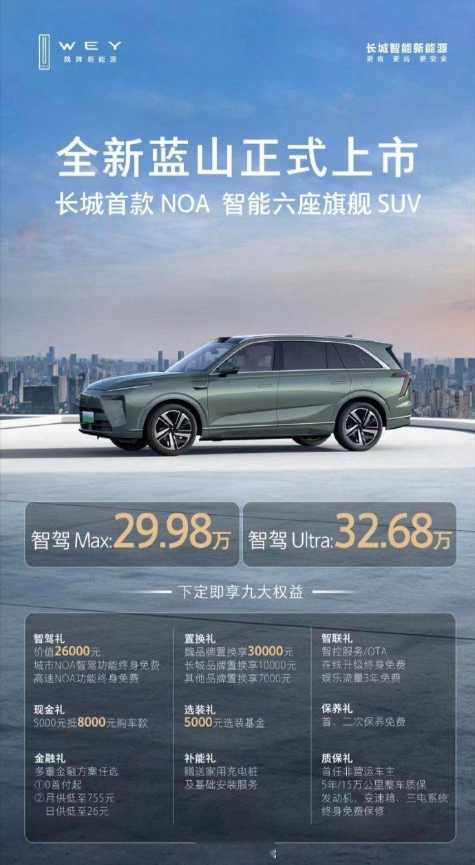魏牌蓝山的产品力还可以，但是恕我直言，这个价格，在现在这个竞争激烈的市场，没戏~