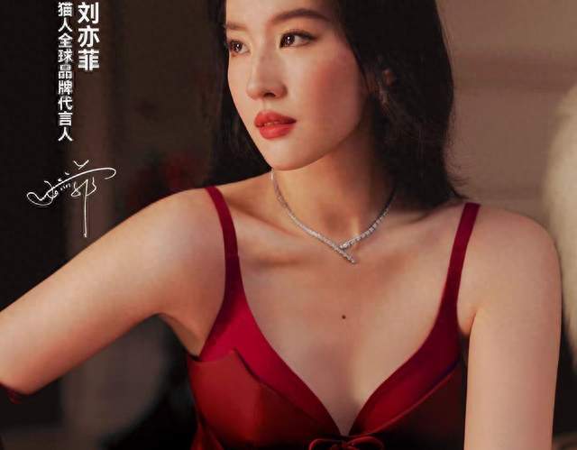 刘亦菲猫人内衣写真又美又辣