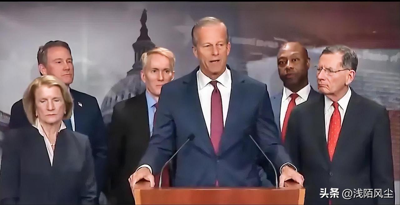 美国参议院共和党领袖约翰·图恩宣布参议院今天将对以下内容进行投票：

1、禁止生