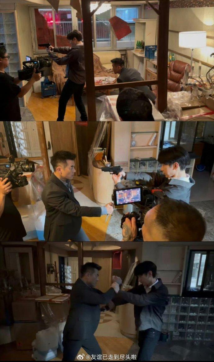 成毅狩谎花絮照成毅狩谎拍摄花絮照 成毅狩谎花絮照 迫不及待想开了~成毅