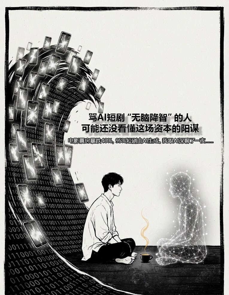 AI短剧“无脑降智”为什么还有这么多人沉迷
骂AI短剧“无脑降智”的人，可能还没