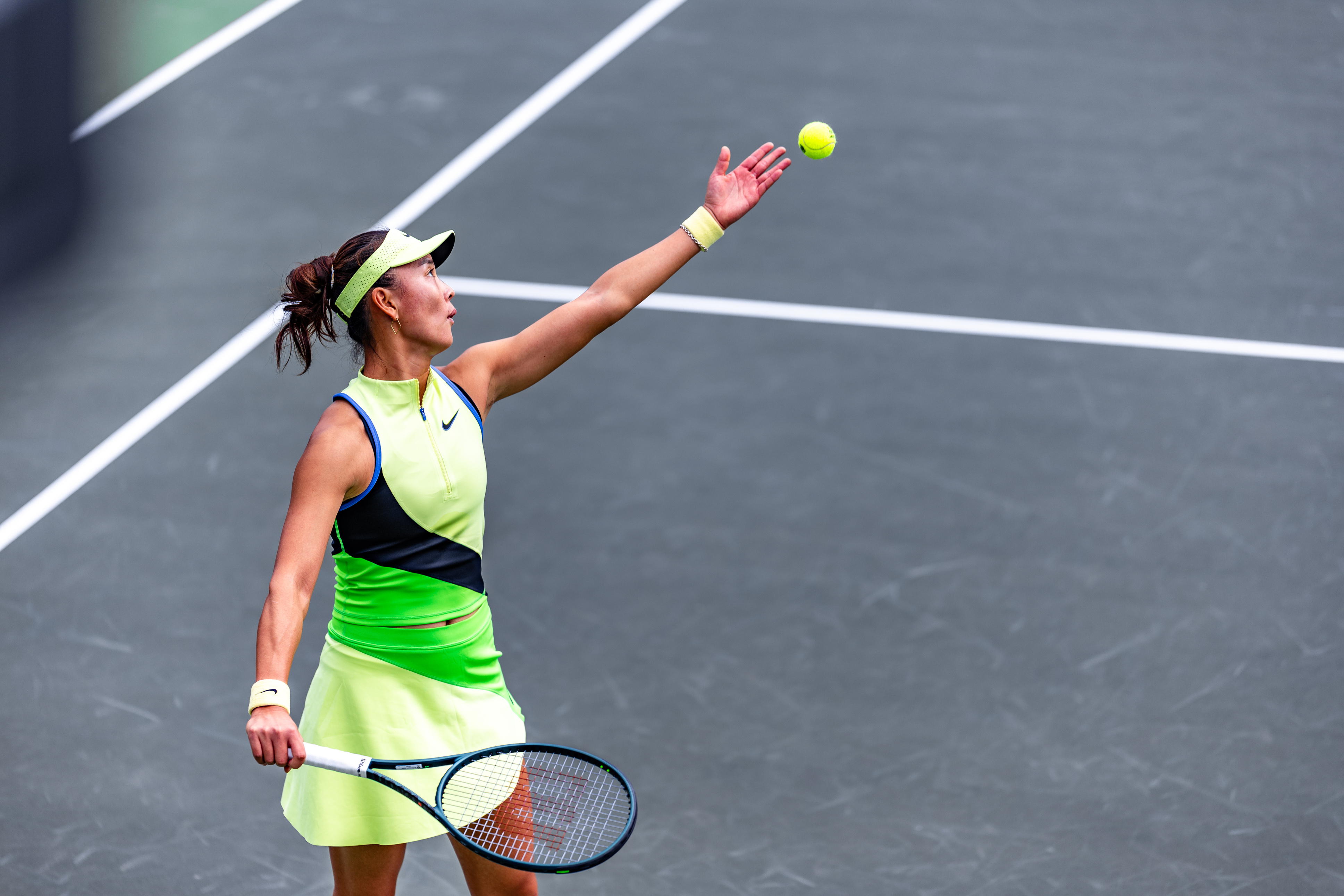 奥斯汀站袁悦救三赛点过关！WTA250奥斯汀站，前赛会冠军袁悦作为幸运落败者出战