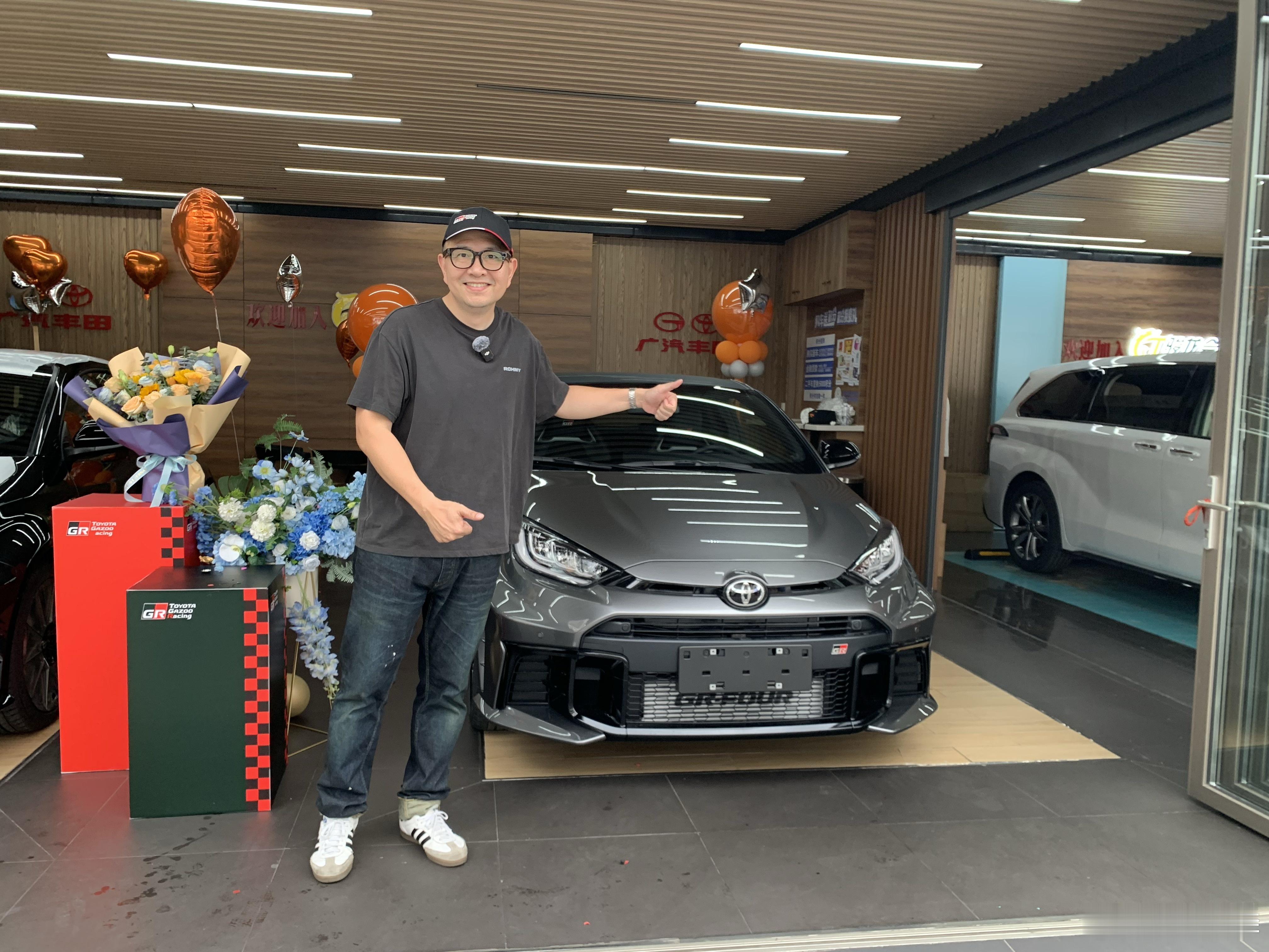 11 月 22 日下午 2 点，我将会在广州车展的丰田GR YARIS 展台进行