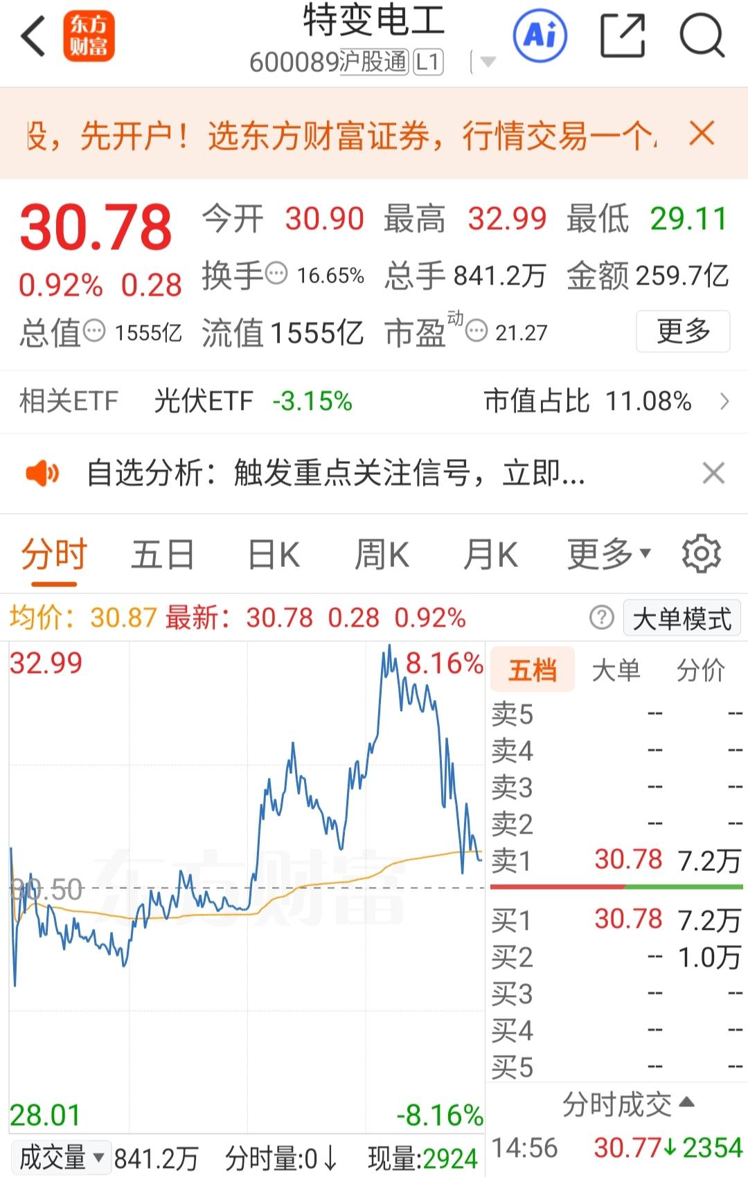 特变   保变   三变，一追高就发套……

下午电网设备在1点50分之后继续加