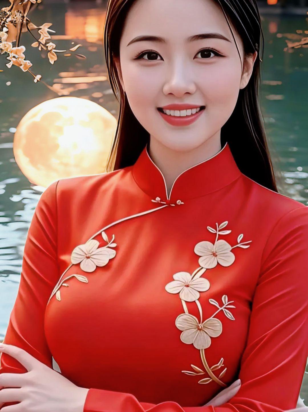 人美歌美景更美，你像仙女一样让人陶醉，