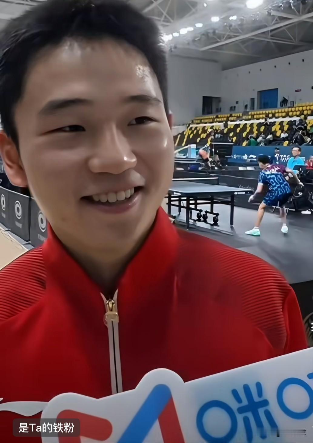 2026年国际乒联塔什干乒乓球亚锦赛 李天阳晋级男单六十四强的赛后咪咕采访🎤