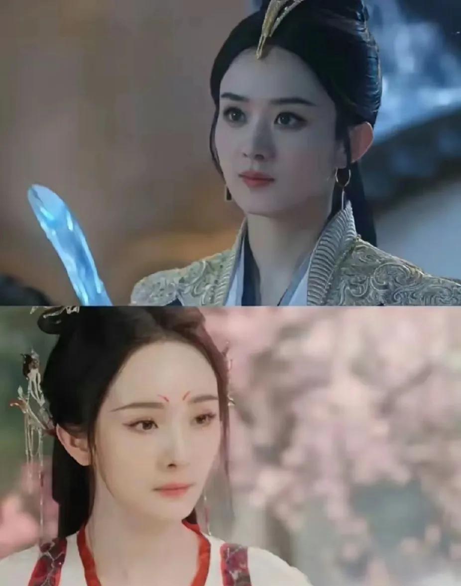 追过《狐妖小红娘月红篇》和《与凤行》的看过来，抛开剧本不谈，就单论赵丽颖和杨幂在