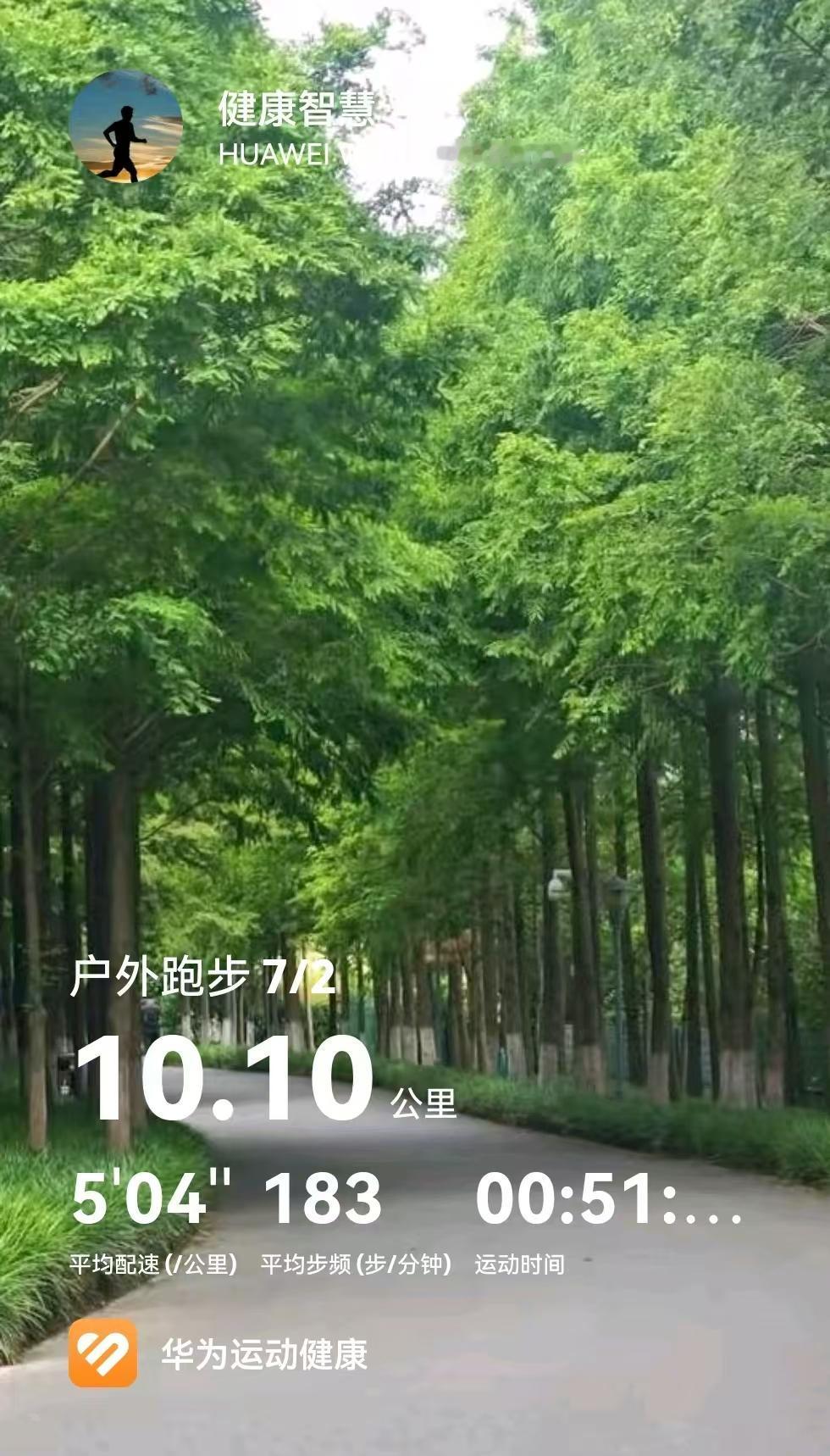 跑步打卡上海2026年7月2日星期四，晨，阴到多云有时有阵雨或雷雨，气温25-2