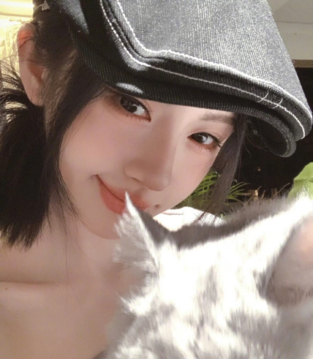 鞠婧祎 好美的脸～权威!!!天气转凉快 要注意保暖，好好照顾自己 