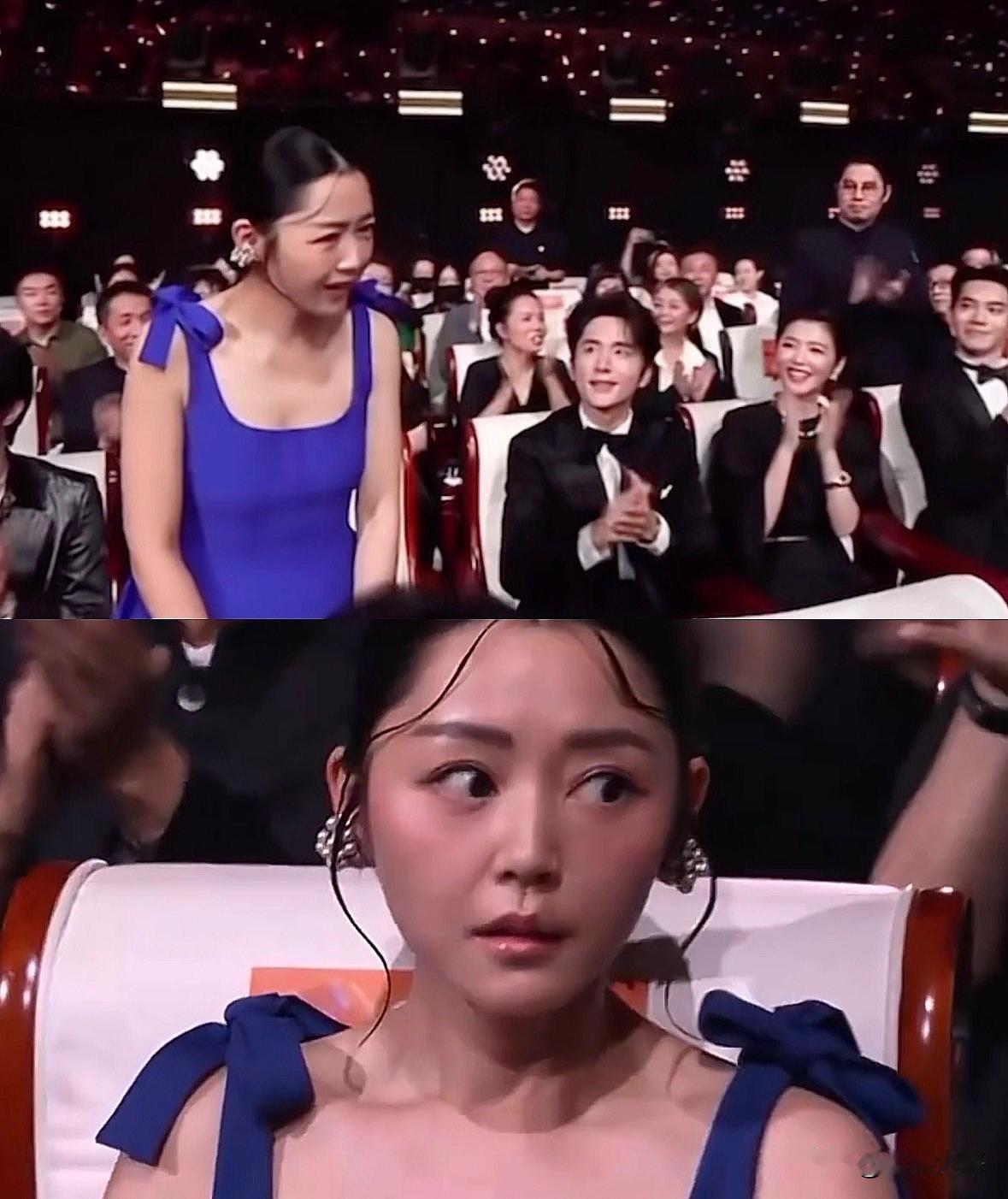 微表情不会作假！
卫诗雅拿下最佳女主，受惊式反应火速出圈
 
人的下意识神态永远