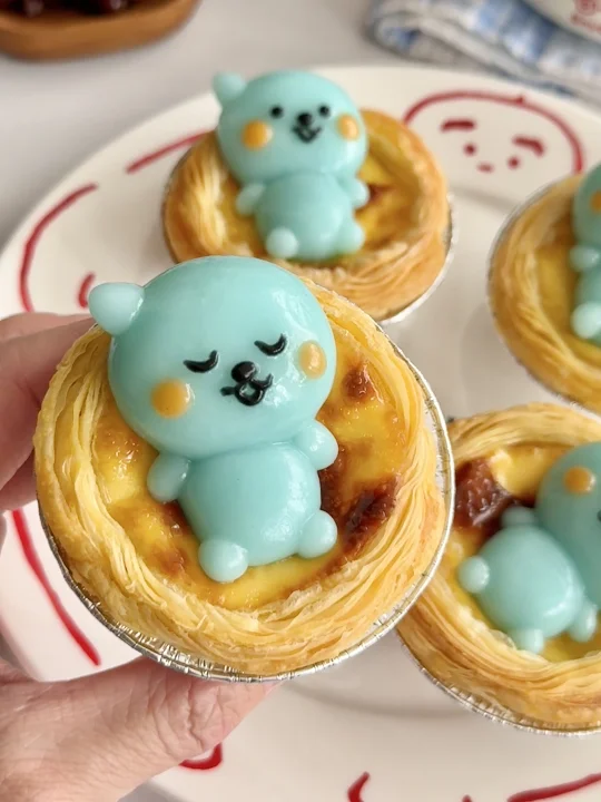 👩🏻‍🍳宅家自制酷儿蛋挞&红豆双皮奶