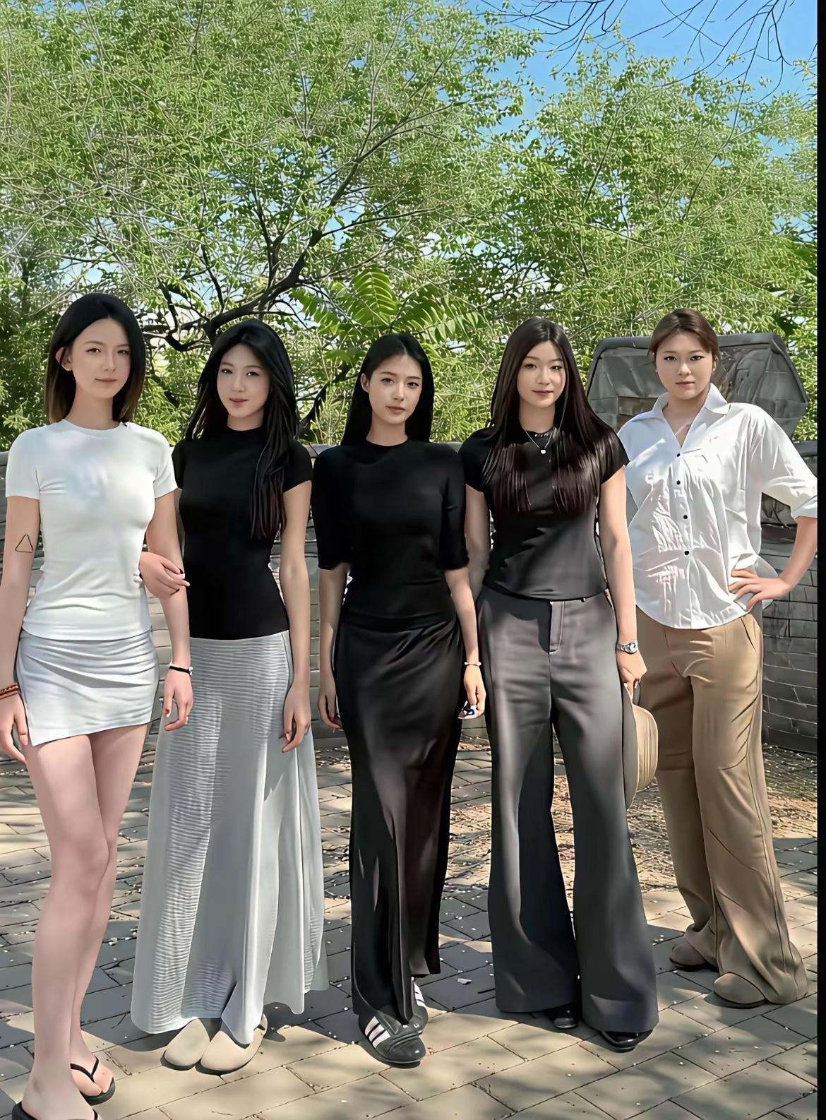 如果你没有对象，五个让你选择一个，你会毫不犹豫选择谁 