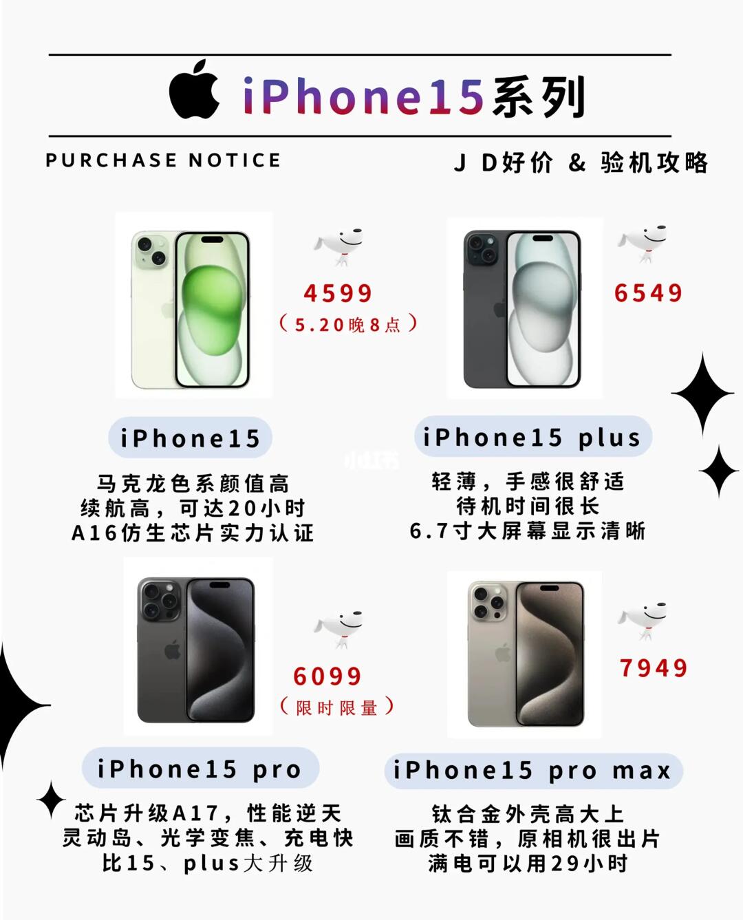 618狂欢来袭🎉，你的新宠iPhone15要来啦‼️