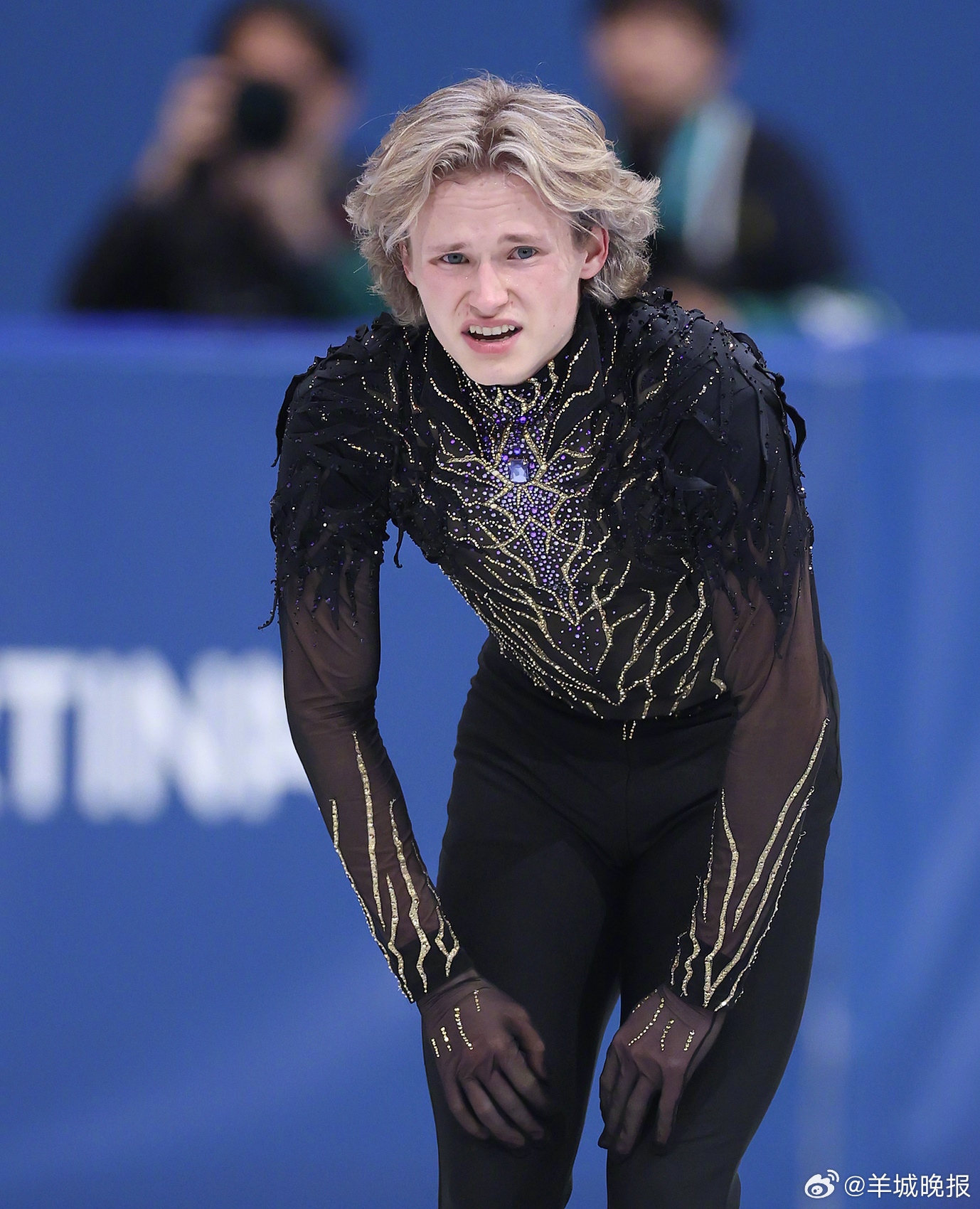 【#马里宁自由滑重大失误#】北京时间2月14日凌晨，米兰冬奥会花样滑冰男子单人滑