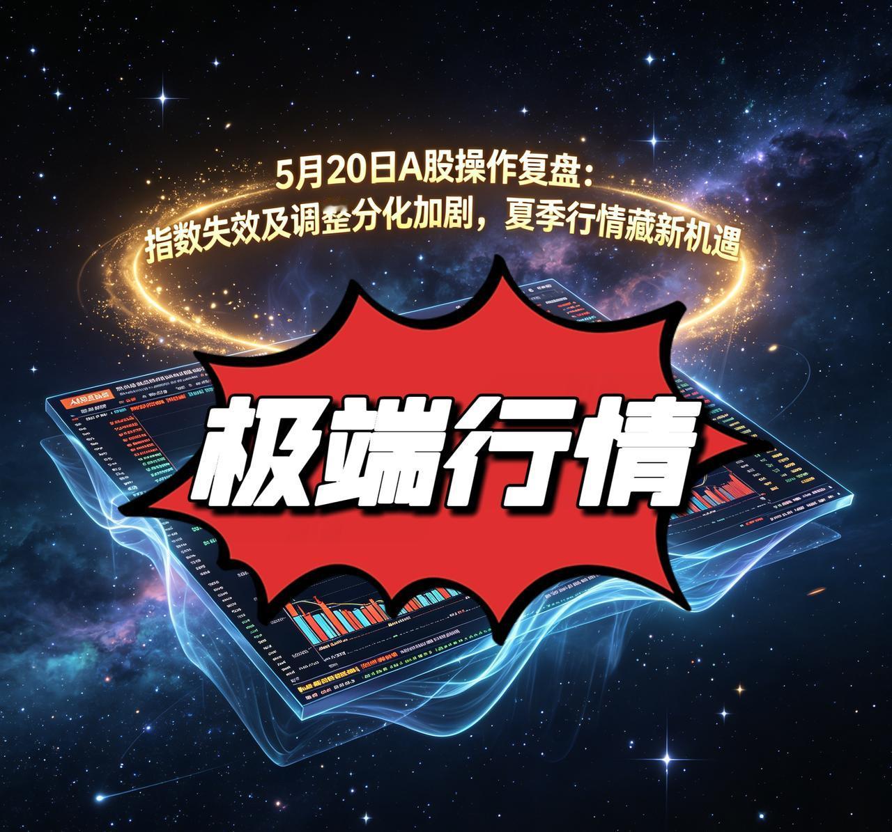 盘面缩影｜5月20日A股操作复盘：指数失效及调整分化加剧，夏季行情藏新机遇
 