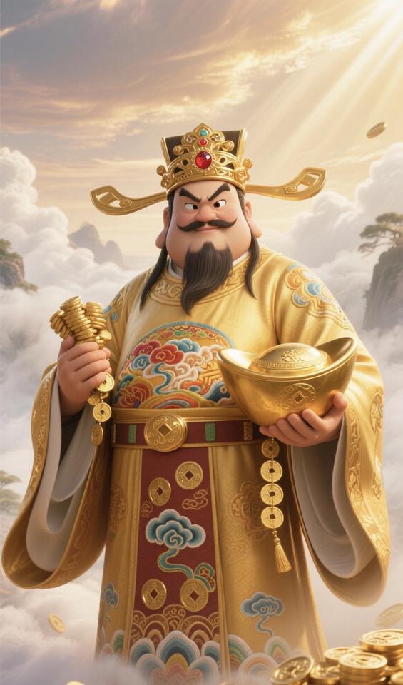 企业供奉财神后，员工工作积极性提高，利润增长