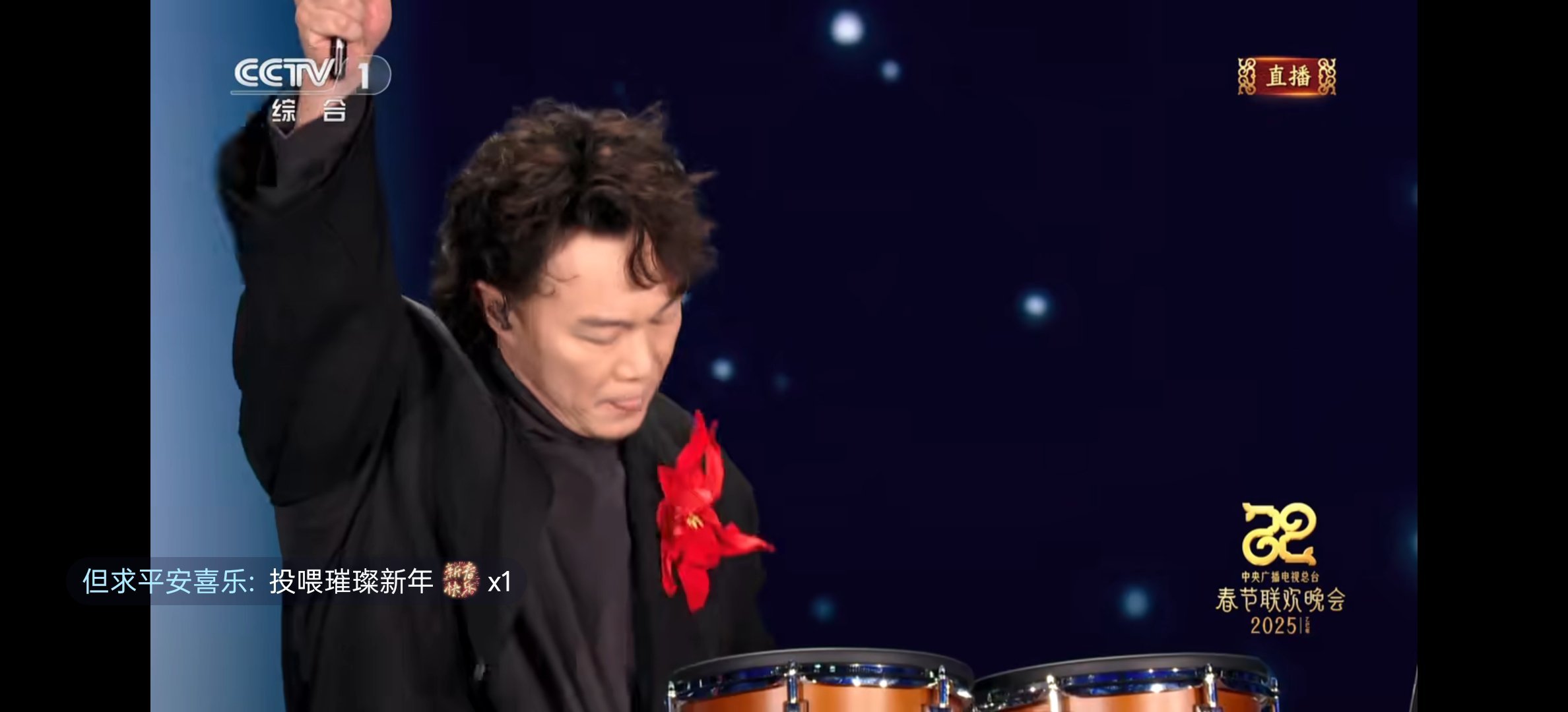 春晚段子大考  春晚  陈奕迅 我那上了年纪的全能爱豆又打碟又敲鼓又唱歌，很燃但