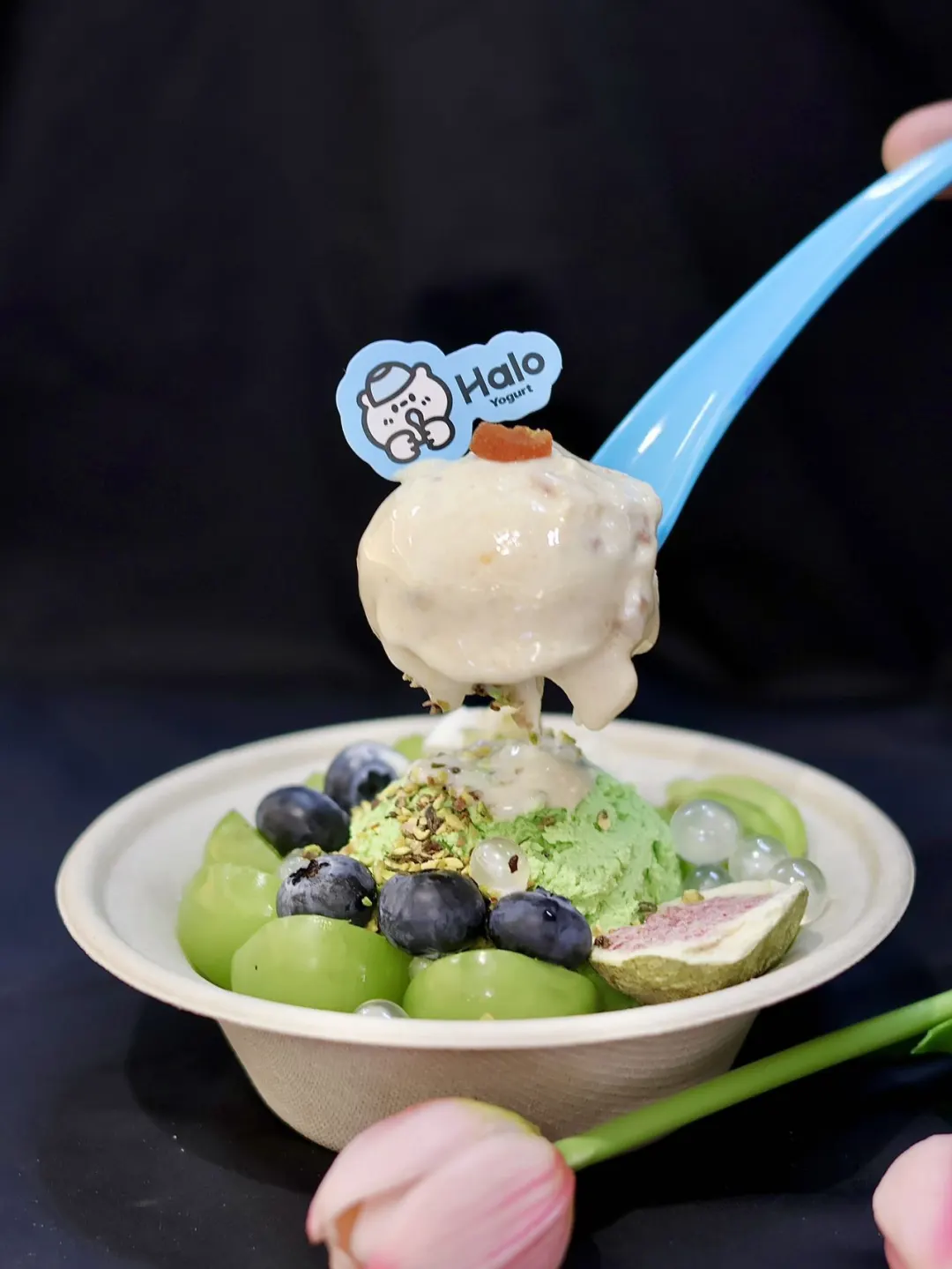 冰淇淋酸奶碗，我先干为净