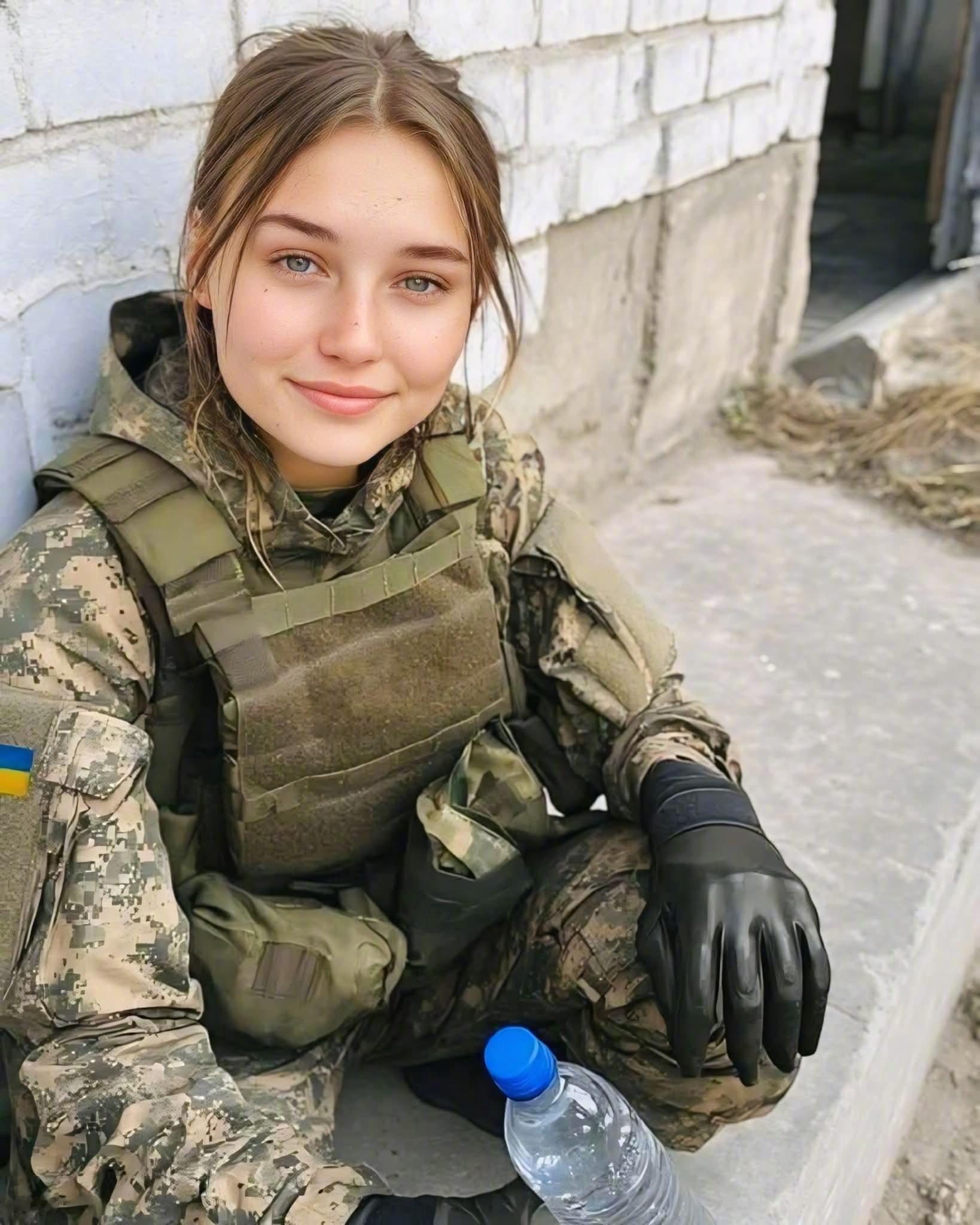 唉，这是一个乌克兰炮灰妹子，她不知道这场战争并不是为乌克兰的生存而战，而是为了乌