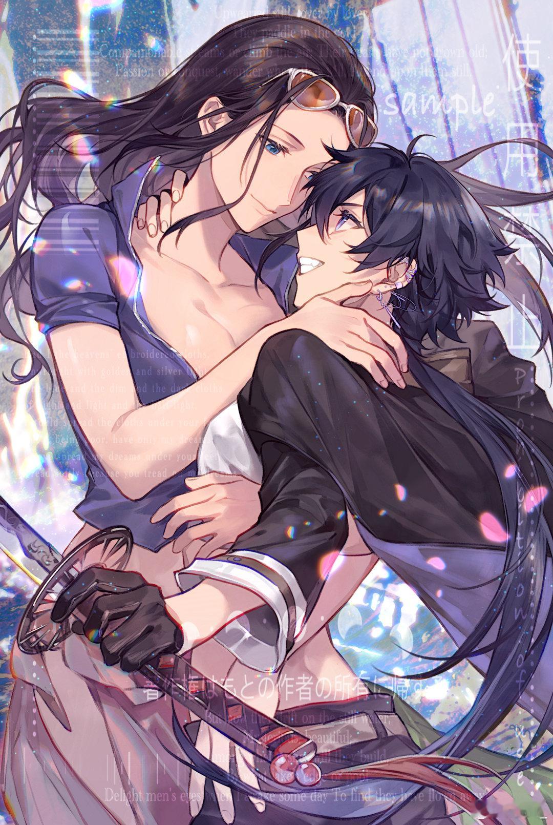 感谢委托，让我一口气画两位美人[女孩儿] ​​​