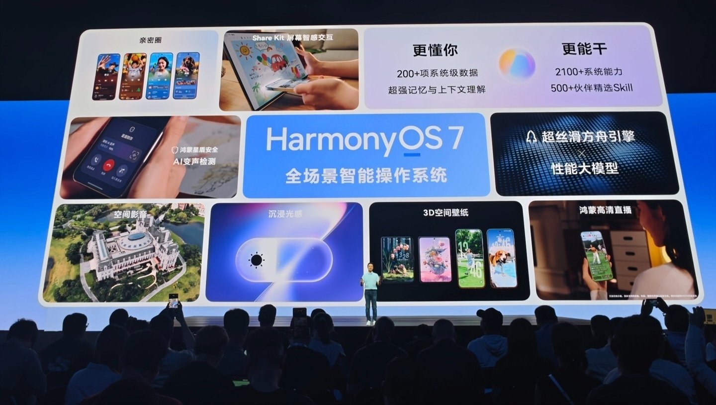 【消息称华为鸿蒙 HarmonyOS 7 消费者 Beta 版预计下个月开启测试