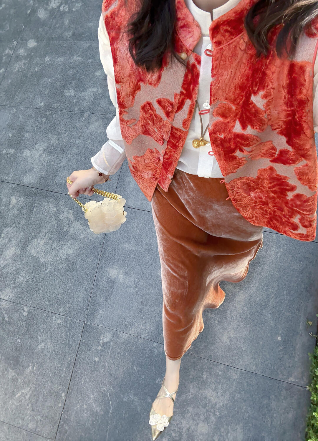 周末约个会～南瓜色的早秋🎃新中式太顶了叭！