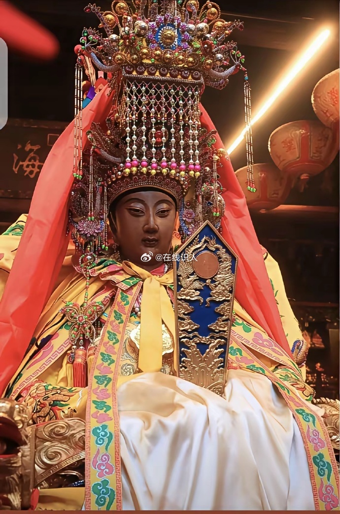 见妈祖，见平安，，遇到妈祖一定要许愿 