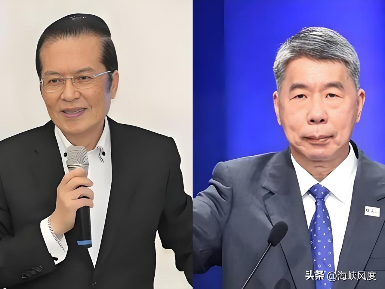 张荣恭、张亚中今天都到了大陆中山市出席同一场活动！这是张荣恭三个月内第四度访陆。