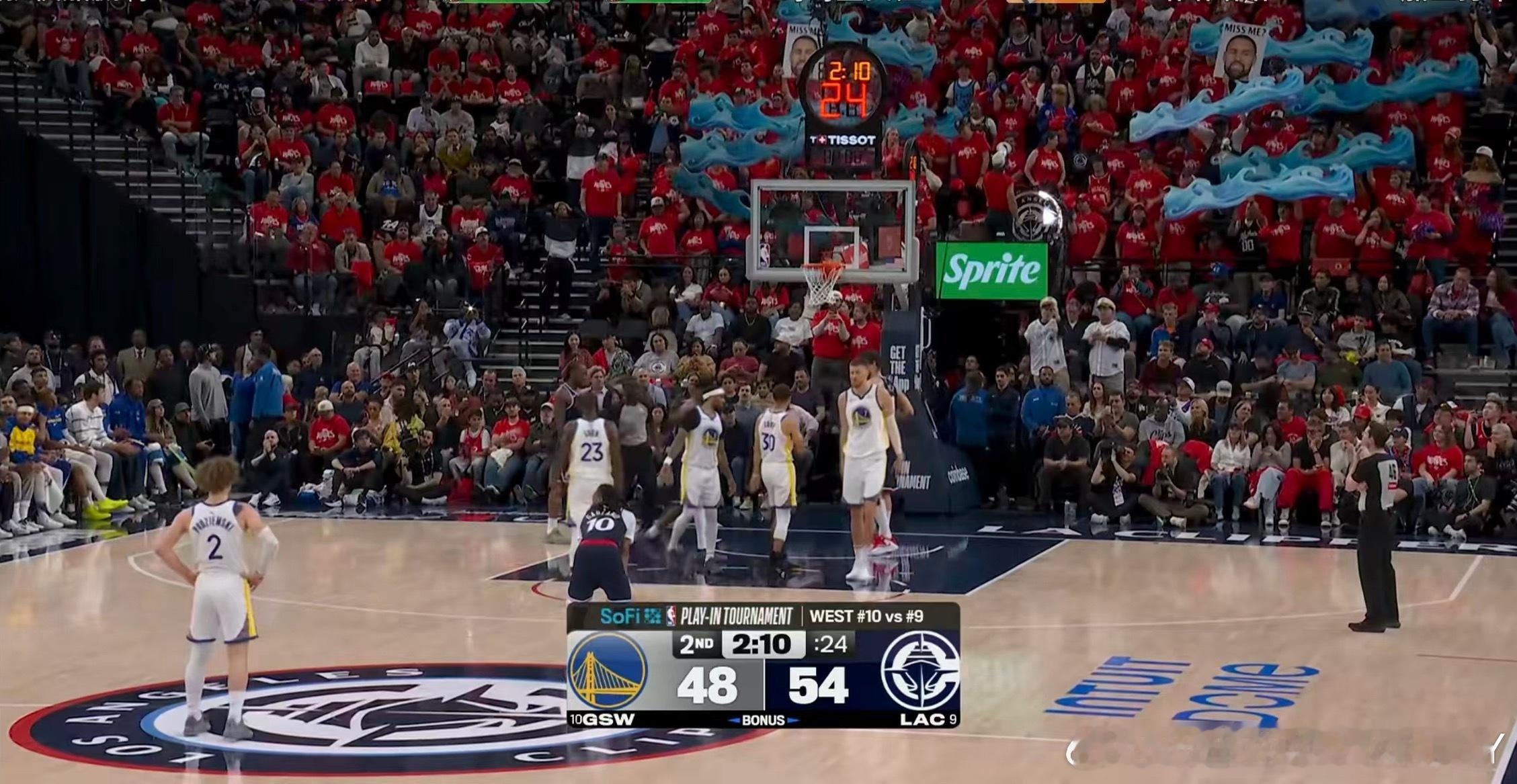 万万没想到，这比赛还能看到你汤勇士vs快船