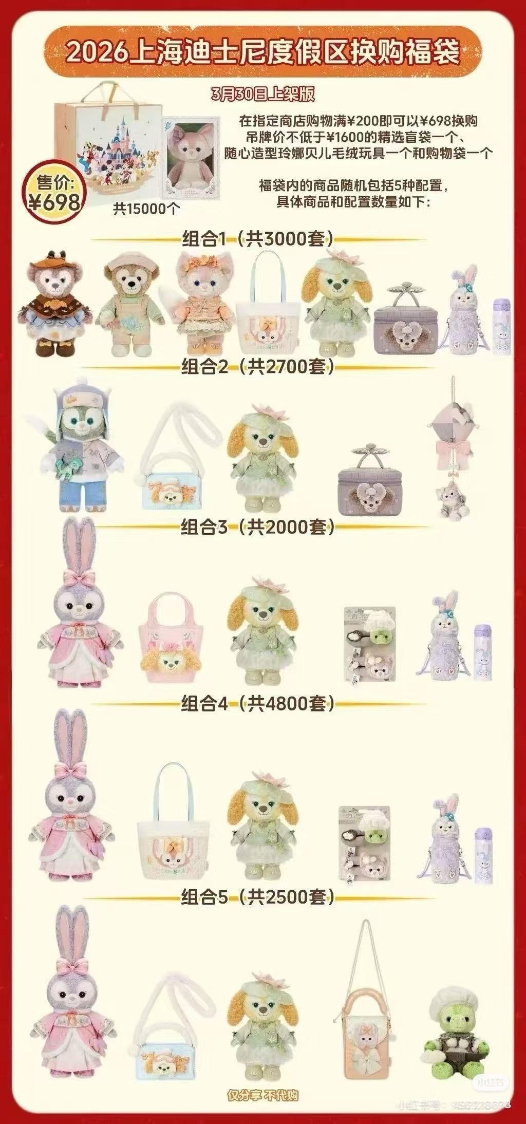 迪士尼盲袋真的好值 妈呀