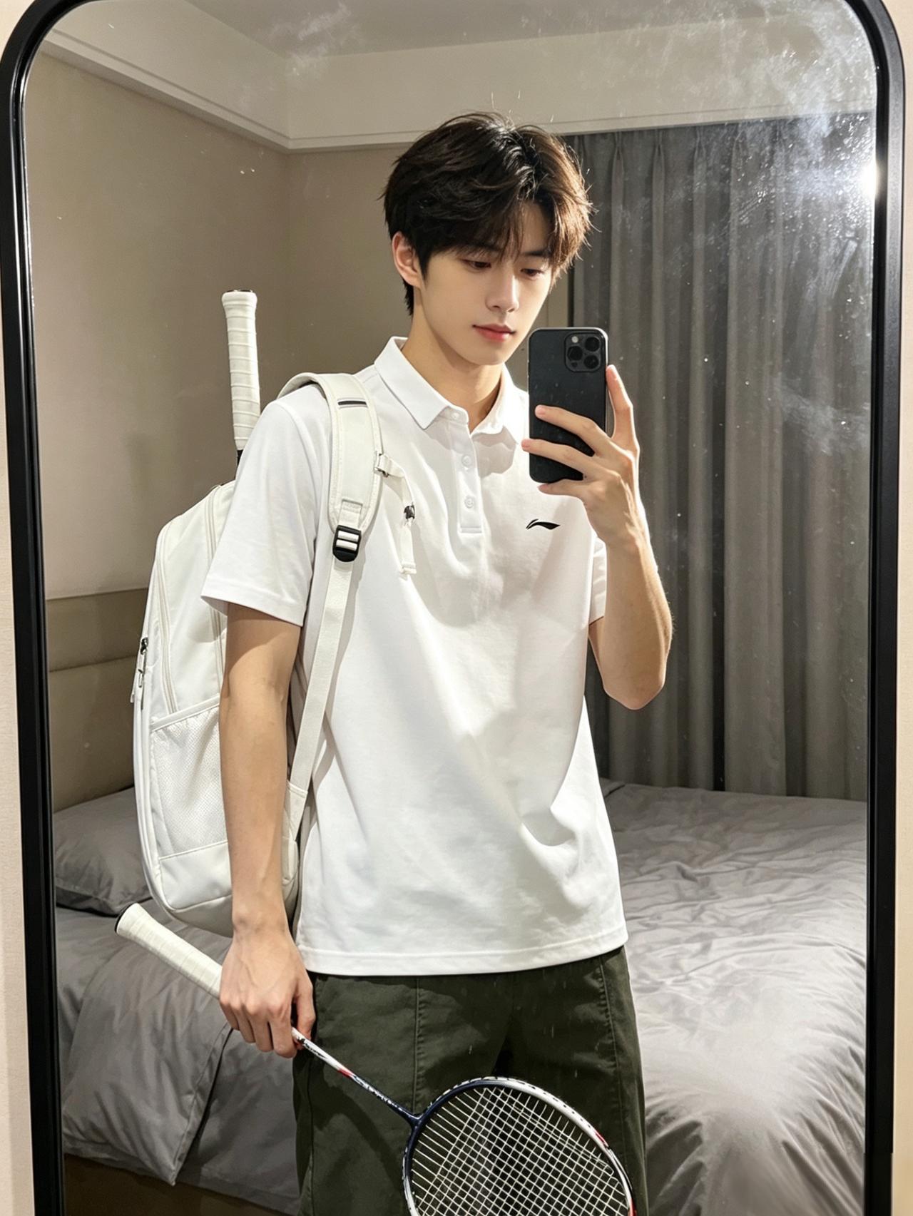 也是挖到宝藏polo羽球服了
不得不说 巨好看！