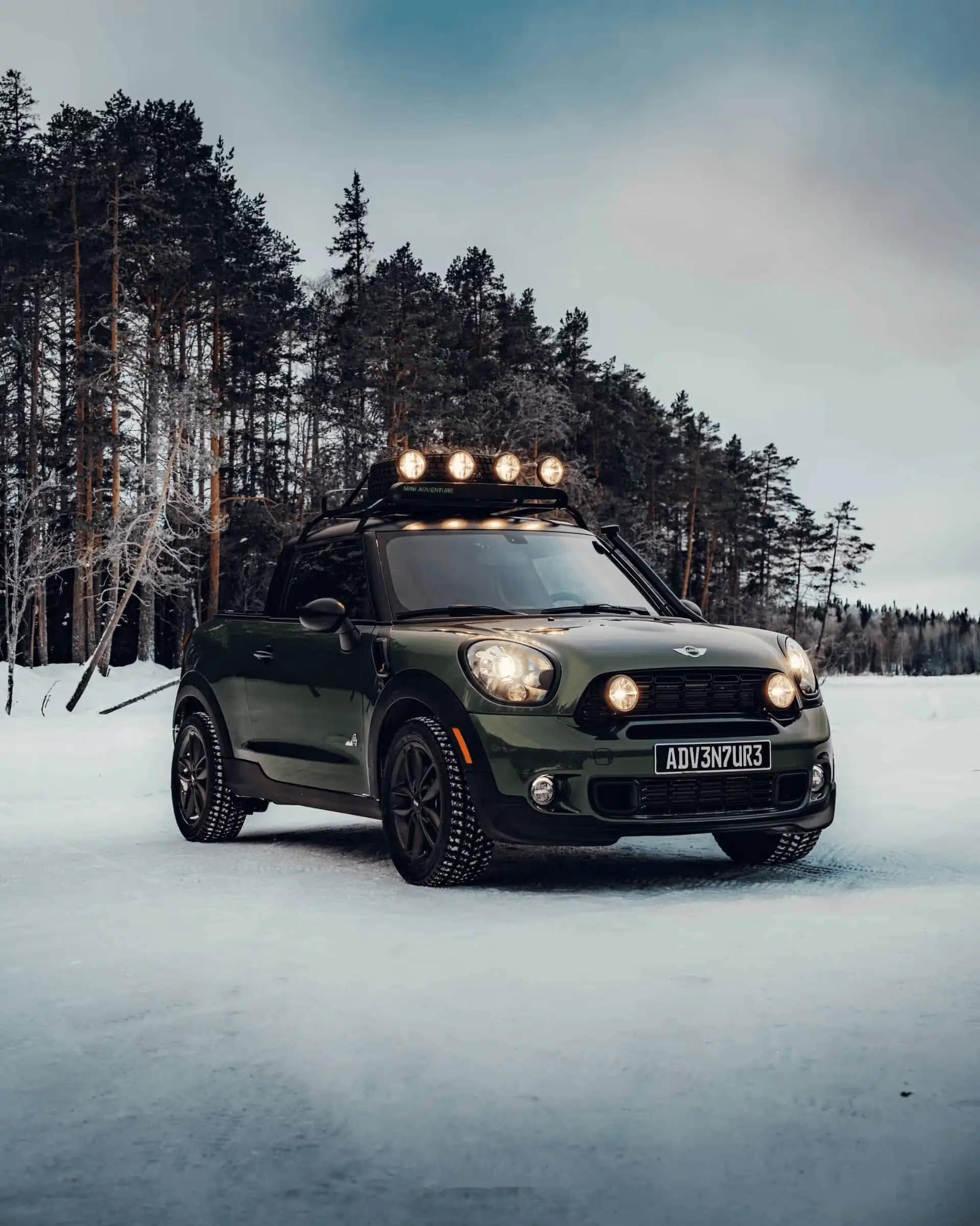 全球独一台，MINI Paceman Adventure皮卡。无价，没有量产计划