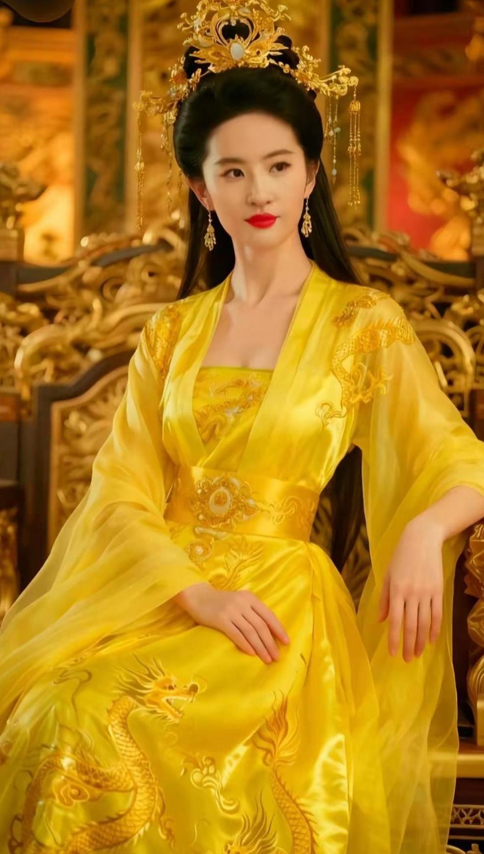 刘亦菲版武则天真惊艳，神仙姐姐魅力满分！
