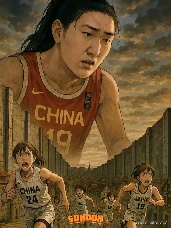 进击的巨人，张子宇两战日本打出大魔王的统治力！

中国女篮第一场打日本女篮，张子