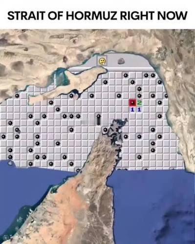 据《纽约时报》报道，伊朗无法完全开放霍尔木兹海峡，因为它“无法找到自己在水道中布