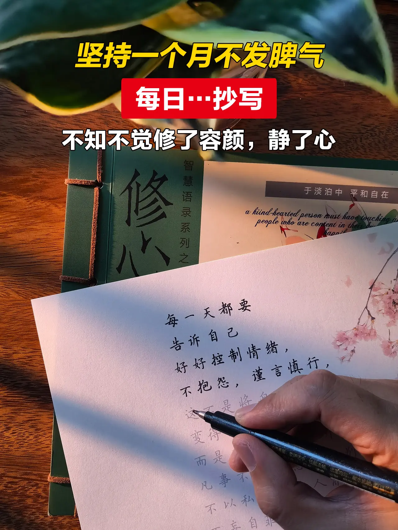 人生最重要的两件事， 一是健康，二是心态。 如果说人生是一棵树， 健康...