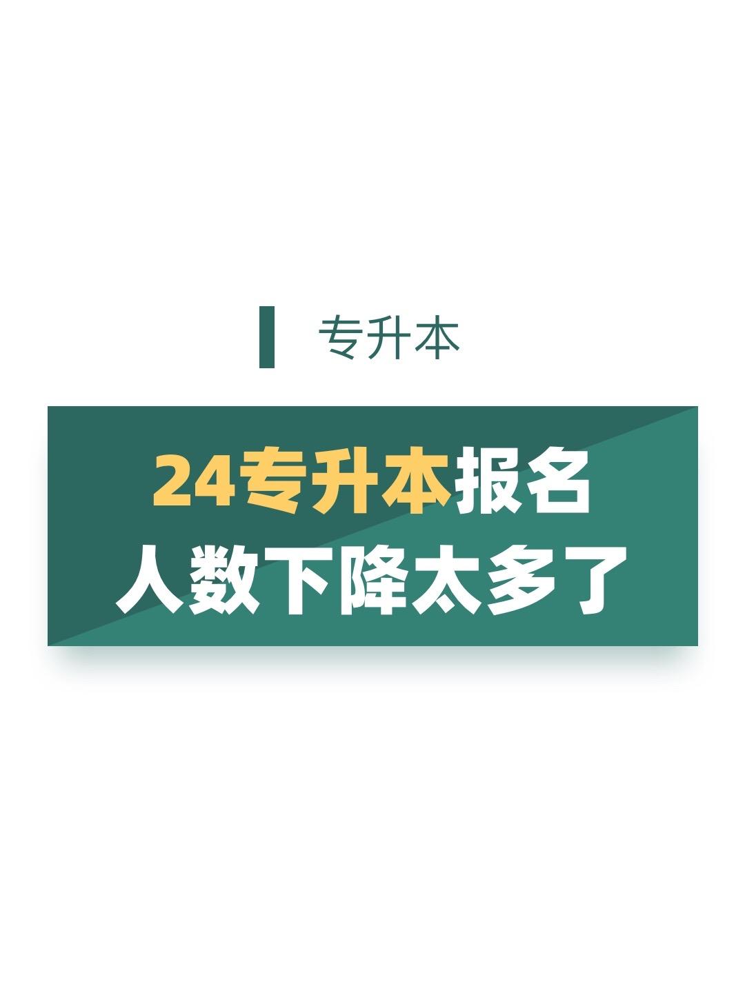 报名人数下降，录取率会高吗？