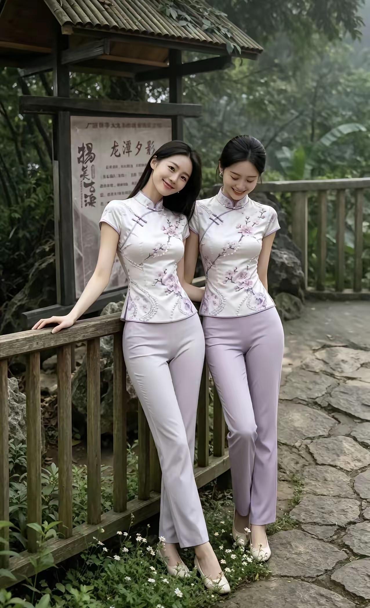 来我们这儿旅游吧！最美乡村，最美姐妹欢迎您…
乡村老家的美景 乡村自然美风景 乡