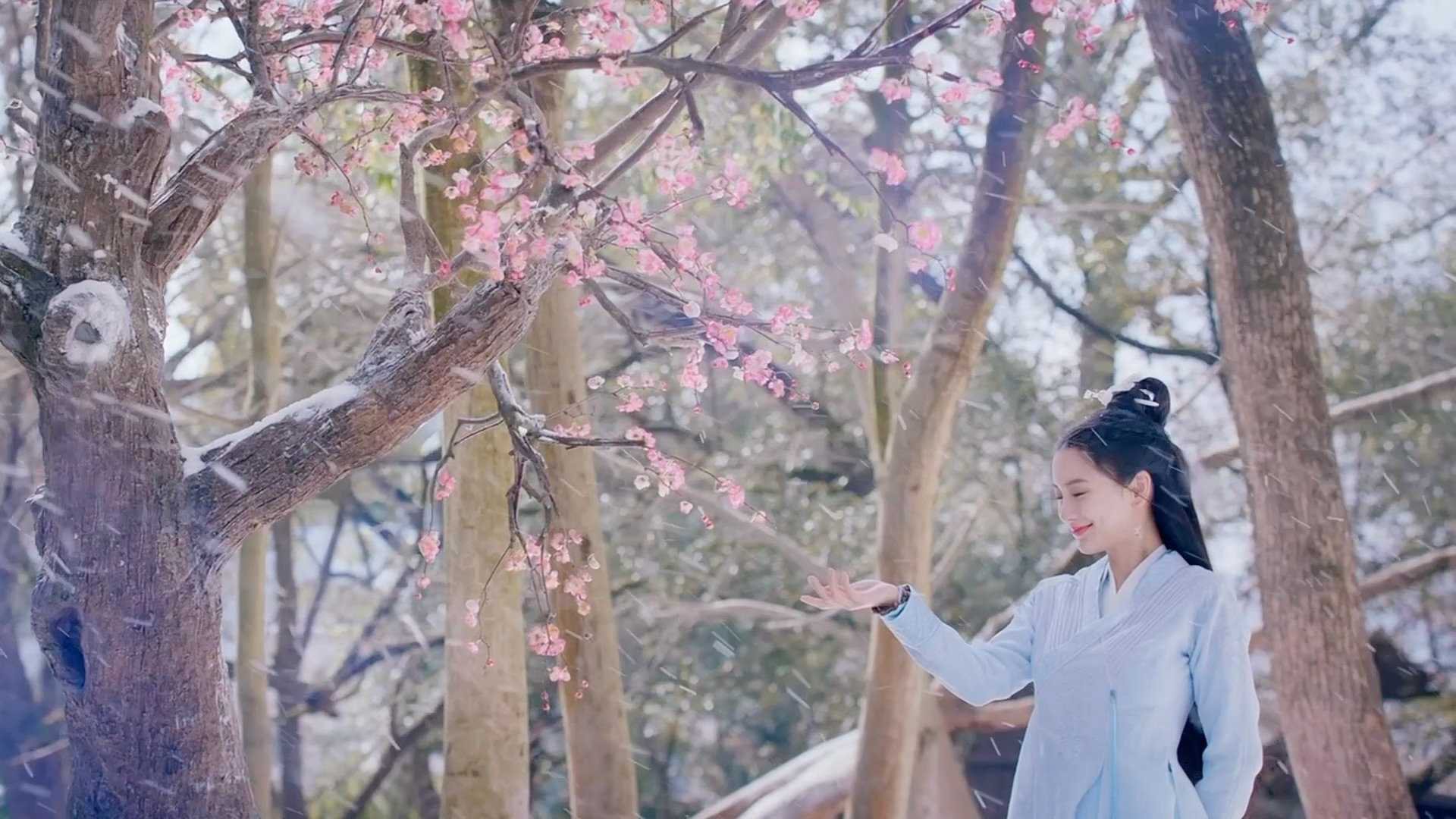 angelababy angelababy 我笔下的春写的是你，写下黄昏与你重逢