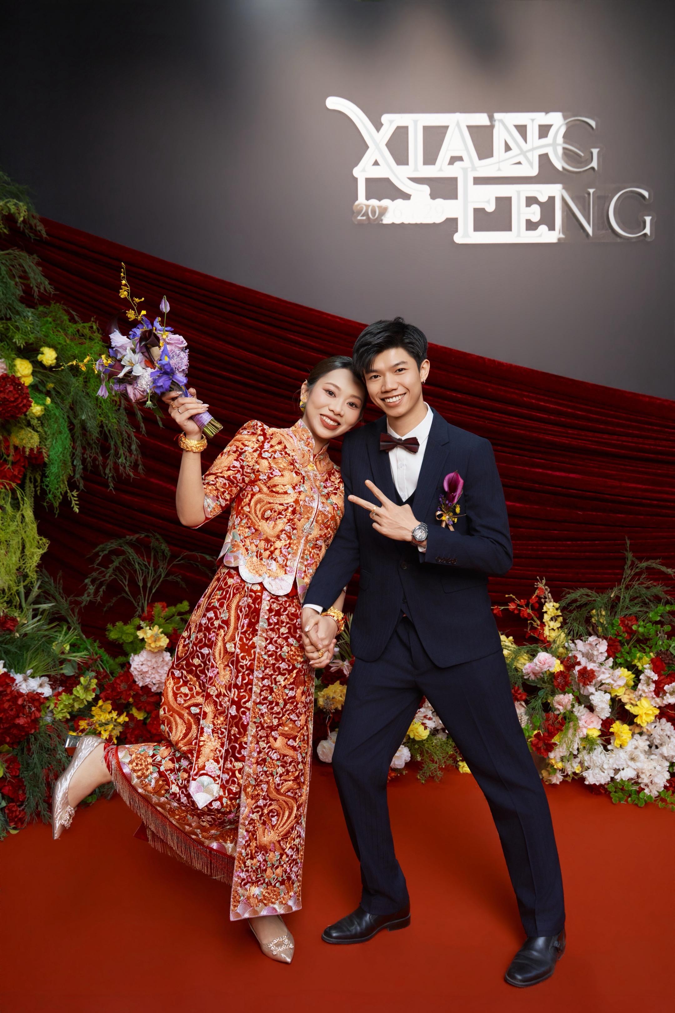 这个婚礼我已经很低调了。点解阿sir 都想饮我杯喜茶～